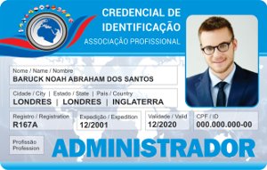 Credencial Profissional de Administrador Credencial Profissional de Administrador