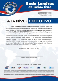 Ata Nivel Executivo Ata Nivel Executivo
