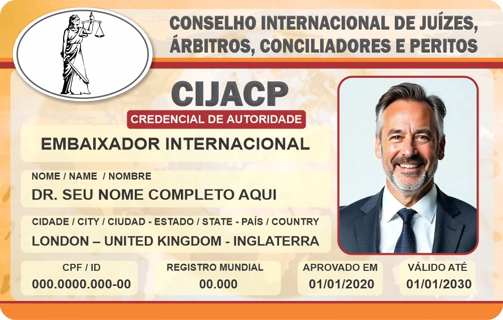 credencial internacional