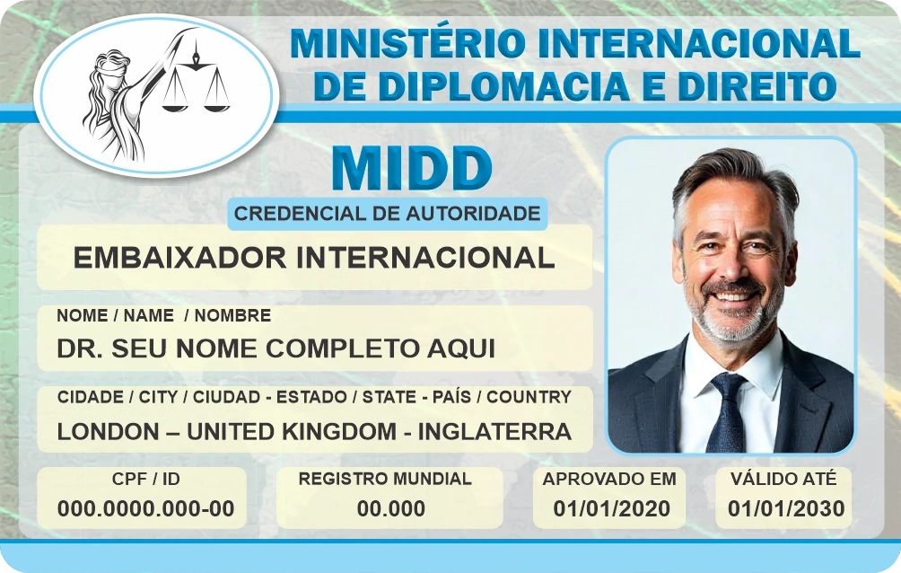 credencial internacional